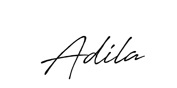 Make a beautiful signature design for name  Adila. Use this online signature maker to create a handwritten signature for free.  Adila signature style 7 images and pictures png