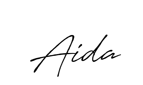 Make a beautiful signature design for name  Aida. Use this online signature maker to create a handwritten signature for free.  Aida signature style 7 images and pictures png