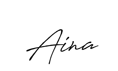 How to Draw  Aina signature style? Antro_Vectra_Bolder is a latest design signature styles for name  Aina.  Aina signature style 7 images and pictures png