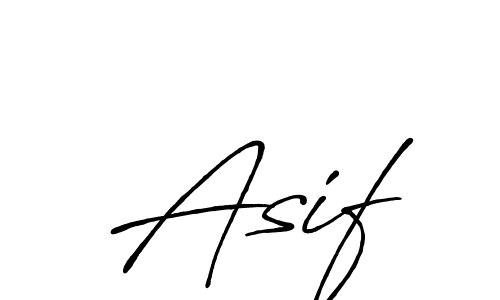 Create a beautiful signature design for name  Asif. With this signature (Antro_Vectra_Bolder) fonts, you can make a handwritten signature for free.  Asif signature style 7 images and pictures png