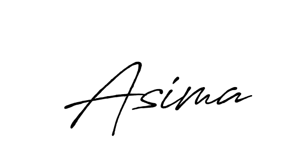 The best way (Antro_Vectra_Bolder) to make a short signature is to pick only two or three words in your name. The name  Asima include a total of six letters. For converting this name.  Asima signature style 7 images and pictures png