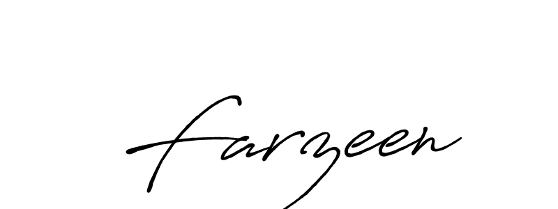 Best and Professional Signature Style for  Farzeen. Antro_Vectra_Bolder Best Signature Style Collection.  Farzeen signature style 7 images and pictures png