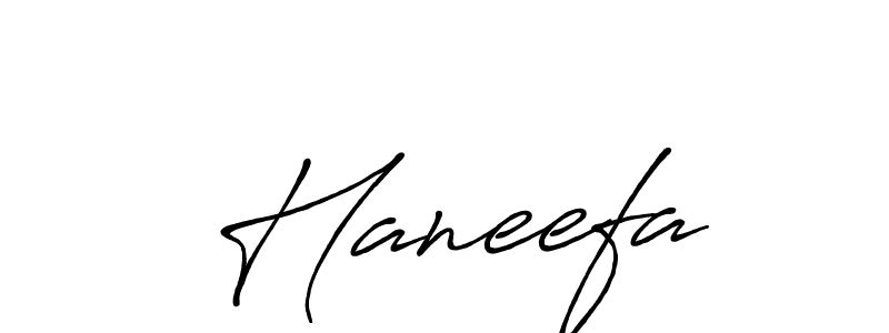 How to make  Haneefa signature? Antro_Vectra_Bolder is a professional autograph style. Create handwritten signature for  Haneefa name.  Haneefa signature style 7 images and pictures png