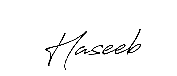 Also You can easily find your signature by using the search form. We will create  Haseeb name handwritten signature images for you free of cost using Antro_Vectra_Bolder sign style.  Haseeb signature style 7 images and pictures png