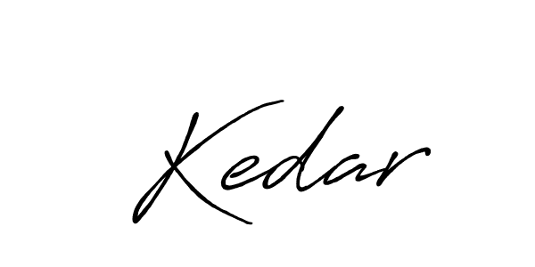 It looks lik you need a new signature style for name  Kedar. Design unique handwritten (Antro_Vectra_Bolder) signature with our free signature maker in just a few clicks.  Kedar signature style 7 images and pictures png