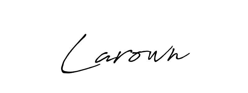 See photos of  Larown  official signature by Spectra . Check more albums & portfolios. Read reviews & check more about Antro_Vectra_Bolder font.  Larown  signature style 7 images and pictures png
