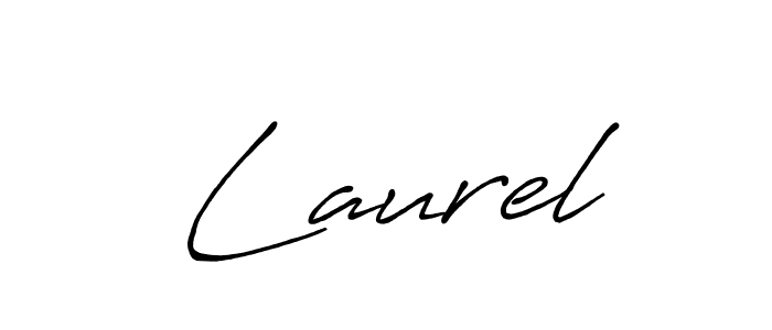 How to make  Laurel name signature. Use Antro_Vectra_Bolder style for creating short signs online. This is the latest handwritten sign.  Laurel signature style 7 images and pictures png