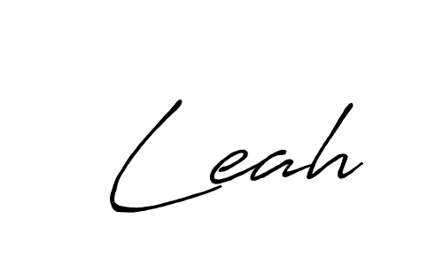 Once you've used our free online signature maker to create your best signature Antro_Vectra_Bolder style, it's time to enjoy all of the benefits that  Leah name signing documents.  Leah signature style 7 images and pictures png