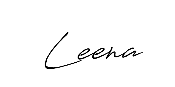  Leena stylish signature style. Best Handwritten Sign (Antro_Vectra_Bolder) for my name. Handwritten Signature Collection Ideas for my name  Leena.  Leena signature style 7 images and pictures png