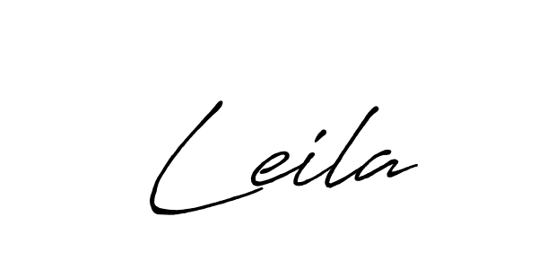 Also You can easily find your signature by using the search form. We will create  Leila name handwritten signature images for you free of cost using Antro_Vectra_Bolder sign style.  Leila signature style 7 images and pictures png