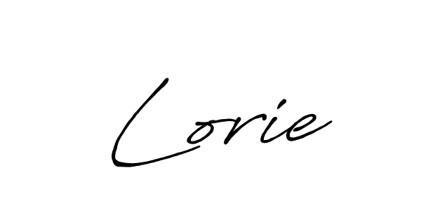 Make a short  Lorie signature style. Manage your documents anywhere anytime using Antro_Vectra_Bolder. Create and add eSignatures, submit forms, share and send files easily.  Lorie signature style 7 images and pictures png