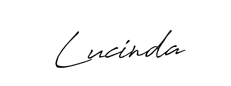 You should practise on your own different ways (Antro_Vectra_Bolder) to write your name ( Lucinda) in signature. don't let someone else do it for you.  Lucinda signature style 7 images and pictures png
