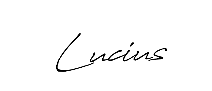 How to make  Lucius signature? Antro_Vectra_Bolder is a professional autograph style. Create handwritten signature for  Lucius name.  Lucius signature style 7 images and pictures png