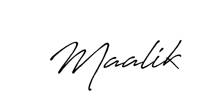  Maalik stylish signature style. Best Handwritten Sign (Antro_Vectra_Bolder) for my name. Handwritten Signature Collection Ideas for my name  Maalik.  Maalik signature style 7 images and pictures png