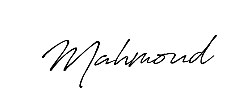 Once you've used our free online signature maker to create your best signature Antro_Vectra_Bolder style, it's time to enjoy all of the benefits that  Mahmoud name signing documents.  Mahmoud signature style 7 images and pictures png