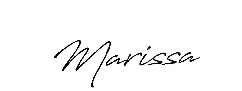 Check out images of Autograph of  Marissa name. Actor  Marissa Signature Style. Antro_Vectra_Bolder is a professional sign style online.  Marissa signature style 7 images and pictures png