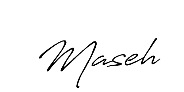 The best way (Antro_Vectra_Bolder) to make a short signature is to pick only two or three words in your name. The name  Maseh include a total of six letters. For converting this name.  Maseh signature style 7 images and pictures png