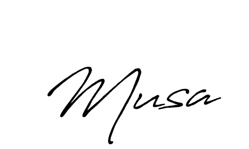 Also You can easily find your signature by using the search form. We will create  Musa name handwritten signature images for you free of cost using Antro_Vectra_Bolder sign style.  Musa signature style 7 images and pictures png