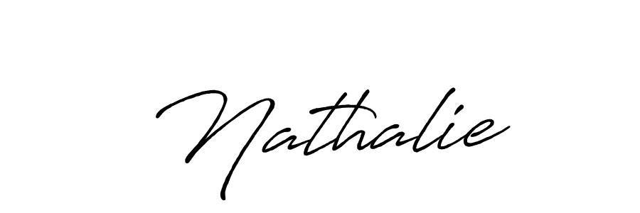 Once you've used our free online signature maker to create your best signature Antro_Vectra_Bolder style, it's time to enjoy all of the benefits that  Nathalie name signing documents.  Nathalie signature style 7 images and pictures png