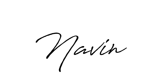 The best way (Antro_Vectra_Bolder) to make a short signature is to pick only two or three words in your name. The name  Navin include a total of six letters. For converting this name.  Navin signature style 7 images and pictures png