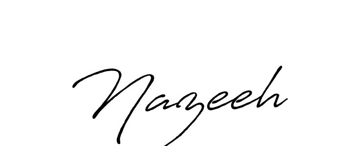 Check out images of Autograph of  Nazeeh name. Actor  Nazeeh Signature Style. Antro_Vectra_Bolder is a professional sign style online.  Nazeeh signature style 7 images and pictures png