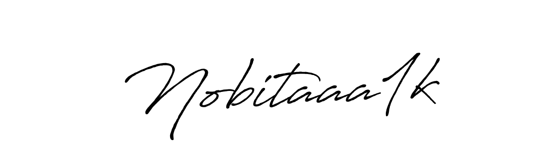 The best way (Antro_Vectra_Bolder) to make a short signature is to pick only two or three words in your name. The name  Nobitaaa1k include a total of six letters. For converting this name.  Nobitaaa1k signature style 7 images and pictures png