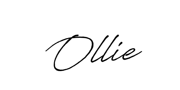 Also we have  Ollie name is the best signature style. Create professional handwritten signature collection using Antro_Vectra_Bolder autograph style.  Ollie signature style 7 images and pictures png