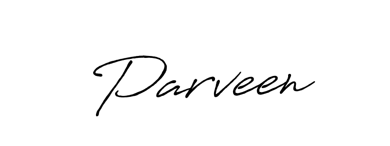 How to make  Parveen signature? Antro_Vectra_Bolder is a professional autograph style. Create handwritten signature for  Parveen name.  Parveen signature style 7 images and pictures png
