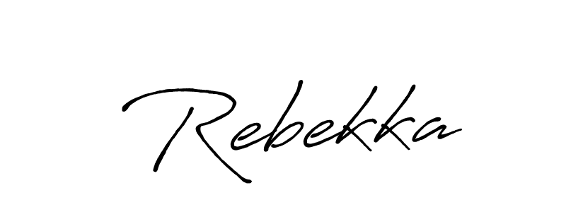 if you are searching for the best signature style for your name  Rebekka. so please give up your signature search. here we have designed multiple signature styles  using Antro_Vectra_Bolder.  Rebekka signature style 7 images and pictures png