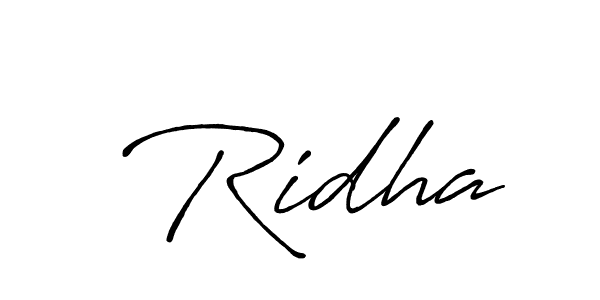 It looks lik you need a new signature style for name  Ridha. Design unique handwritten (Antro_Vectra_Bolder) signature with our free signature maker in just a few clicks.  Ridha signature style 7 images and pictures png