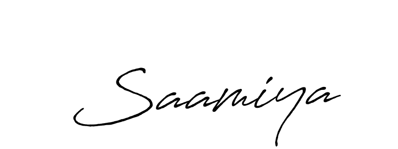 Antro_Vectra_Bolder is a professional signature style that is perfect for those who want to add a touch of class to their signature. It is also a great choice for those who want to make their signature more unique. Get  Saamiya name to fancy signature for free.  Saamiya signature style 7 images and pictures png