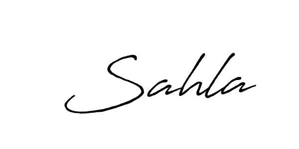 You can use this online signature creator to create a handwritten signature for the name  Sahla. This is the best online autograph maker.  Sahla signature style 7 images and pictures png