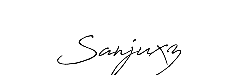 Best and Professional Signature Style for  Sanjuxz  . Antro_Vectra_Bolder Best Signature Style Collection.  Sanjuxz   signature style 7 images and pictures png