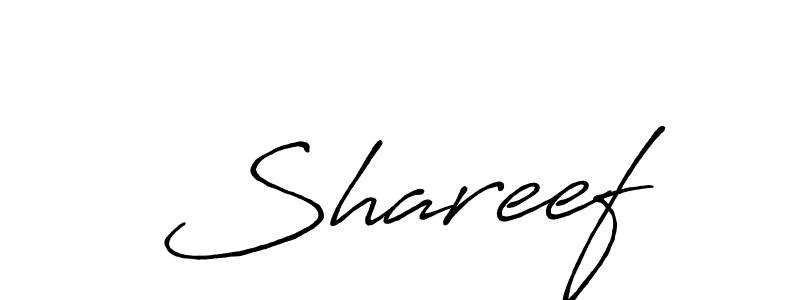 Best and Professional Signature Style for  Shareef. Antro_Vectra_Bolder Best Signature Style Collection.  Shareef signature style 7 images and pictures png