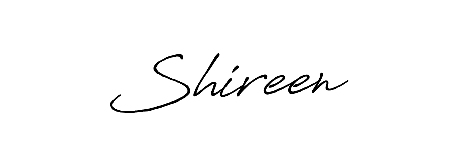 Antro_Vectra_Bolder is a professional signature style that is perfect for those who want to add a touch of class to their signature. It is also a great choice for those who want to make their signature more unique. Get  Shireen  name to fancy signature for free.  Shireen  signature style 7 images and pictures png