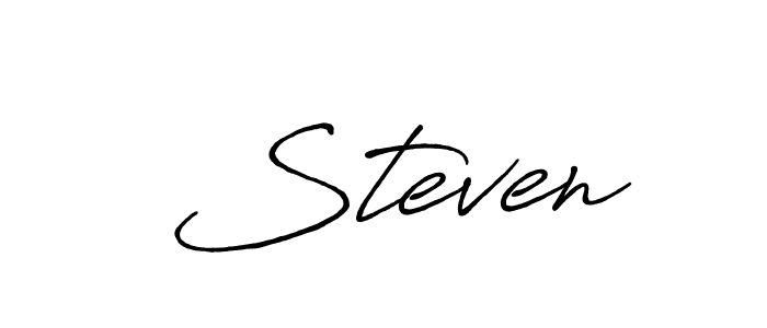 How to Draw  Steven signature style? Antro_Vectra_Bolder is a latest design signature styles for name  Steven.  Steven signature style 7 images and pictures png