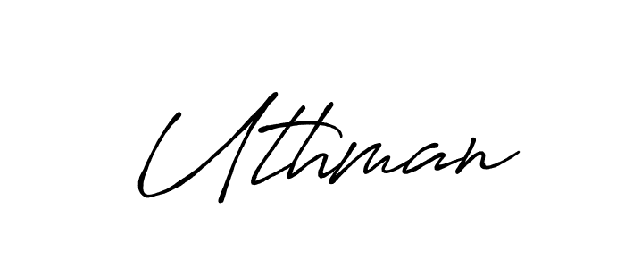 Once you've used our free online signature maker to create your best signature Antro_Vectra_Bolder style, it's time to enjoy all of the benefits that  Uthman name signing documents.  Uthman signature style 7 images and pictures png