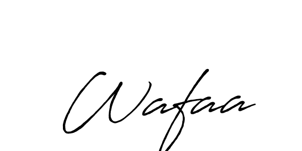 Also You can easily find your signature by using the search form. We will create  Wafaa name handwritten signature images for you free of cost using Antro_Vectra_Bolder sign style.  Wafaa signature style 7 images and pictures png