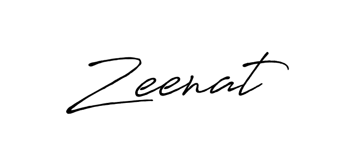  Zeenat stylish signature style. Best Handwritten Sign (Antro_Vectra_Bolder) for my name. Handwritten Signature Collection Ideas for my name  Zeenat.  Zeenat signature style 7 images and pictures png