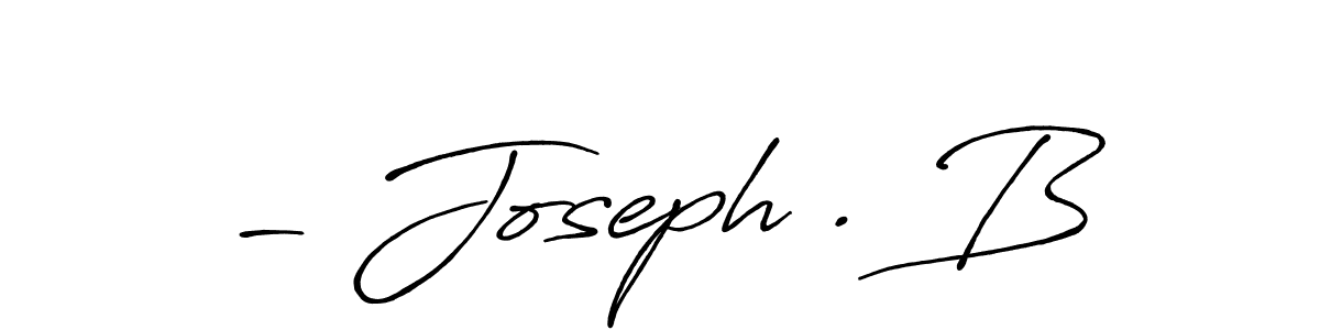 You can use this online signature creator to create a handwritten signature for the name - Joseph . B. This is the best online autograph maker. - Joseph . B signature style 7 images and pictures png