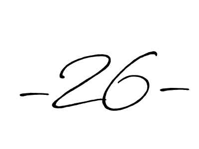 Antro_Vectra_Bolder is a professional signature style that is perfect for those who want to add a touch of class to their signature. It is also a great choice for those who want to make their signature more unique. Get -26- name to fancy signature for free. -26- signature style 7 images and pictures png