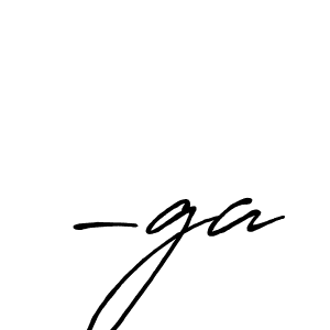 How to Draw -ga signature style? Antro_Vectra_Bolder is a latest design signature styles for name -ga. -ga signature style 7 images and pictures png