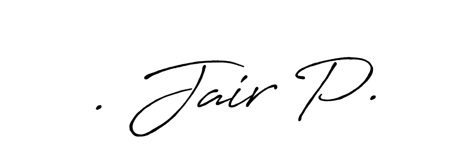 Use a signature maker to create a handwritten signature online. With this signature software, you can design (Antro_Vectra_Bolder) your own signature for name . Jair P.. . Jair P. signature style 7 images and pictures png