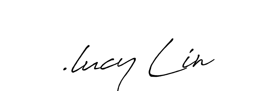 Also we have .lucy Lin name is the best signature style. Create professional handwritten signature collection using Antro_Vectra_Bolder autograph style. .lucy Lin signature style 7 images and pictures png