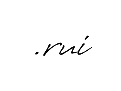 Also we have .rui name is the best signature style. Create professional handwritten signature collection using Antro_Vectra_Bolder autograph style. .rui signature style 7 images and pictures png