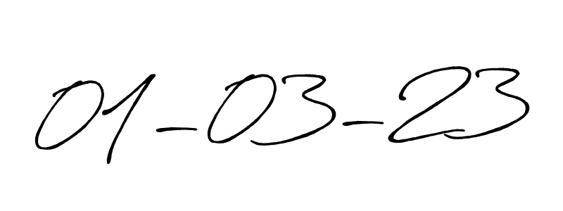 How to make 01-03-23 name signature. Use Antro_Vectra_Bolder style for creating short signs online. This is the latest handwritten sign. 01-03-23 signature style 7 images and pictures png