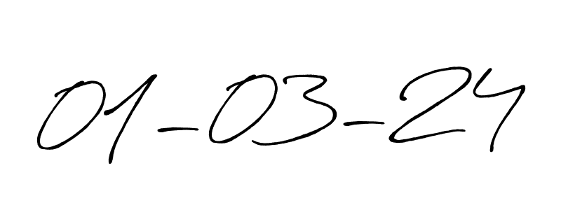 The best way (Antro_Vectra_Bolder) to make a short signature is to pick only two or three words in your name. The name 01-03-24 include a total of six letters. For converting this name. 01-03-24 signature style 7 images and pictures png