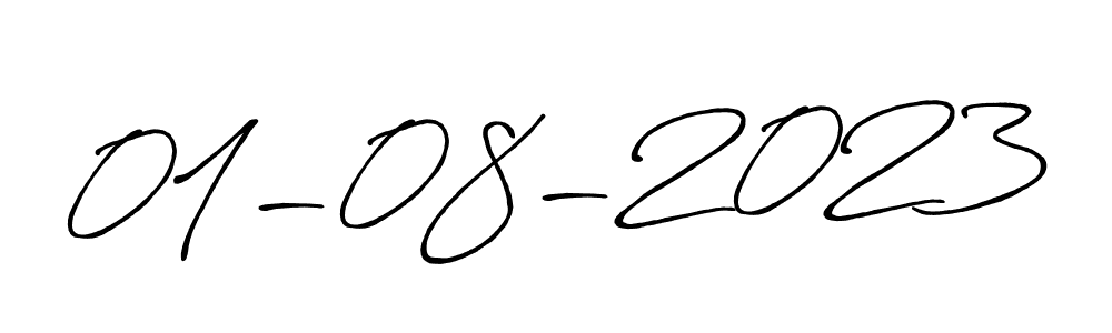 Make a beautiful signature design for name 01-08-2023. With this signature (Antro_Vectra_Bolder) style, you can create a handwritten signature for free. 01-08-2023 signature style 7 images and pictures png