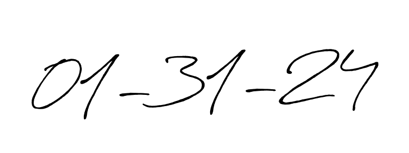 Create a beautiful signature design for name 01-31-24. With this signature (Antro_Vectra_Bolder) fonts, you can make a handwritten signature for free. 01-31-24 signature style 7 images and pictures png