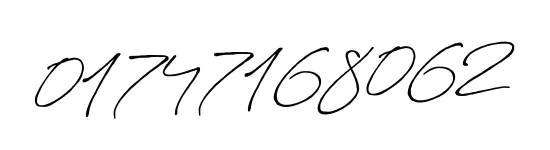 How to make 01747168062 name signature. Use Antro_Vectra_Bolder style for creating short signs online. This is the latest handwritten sign. 01747168062 signature style 7 images and pictures png